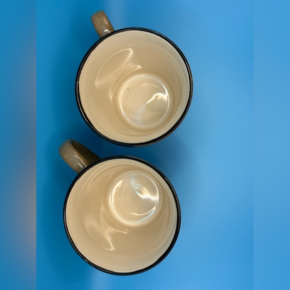 Set of 2 Cottagecore Bird Stoneware Mugs | Nature Floral Coffee Cups - Picture 4 of 6